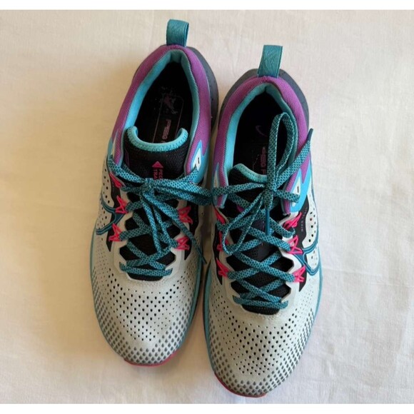 Nike React Pegasus Trail 4 SE Pure Platinum/Baltic Blue/Black SIZE:9 - Picture 3 of 7